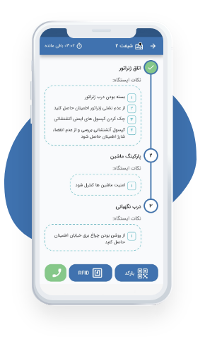 گشت و نگهبانی پاسیار رابط کاربری ساده